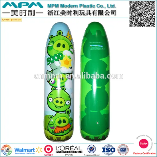 customized size inflatable dinosaur punching bag for kids