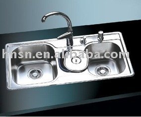 undermount kitchen sinks stainless steel HH5S8243