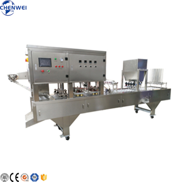 Automatic PP Plastic Cup Sealer for Yogurt and Jelly Filling