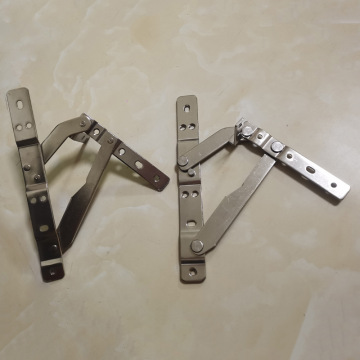 Dobradiça de fricção para janela de abertura limitada