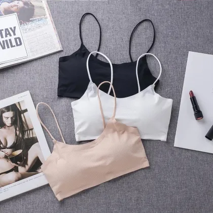 Summer Comfortable Ice Silk Tube Vest Bra