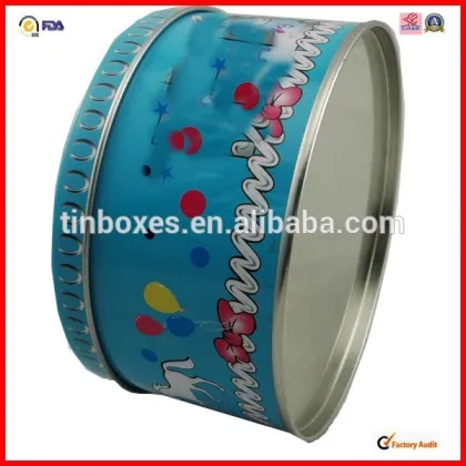 wholesale metal nescafe tin can