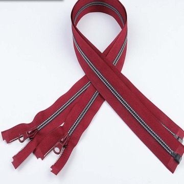 Wholesae 12 inch separating zipper for merchandise