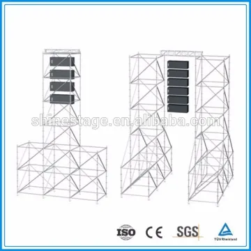 high load capability concert light hanging audio used layher scaffolding