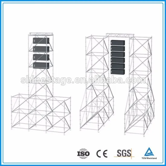 high load capability concert light hanging audio used layher scaffolding