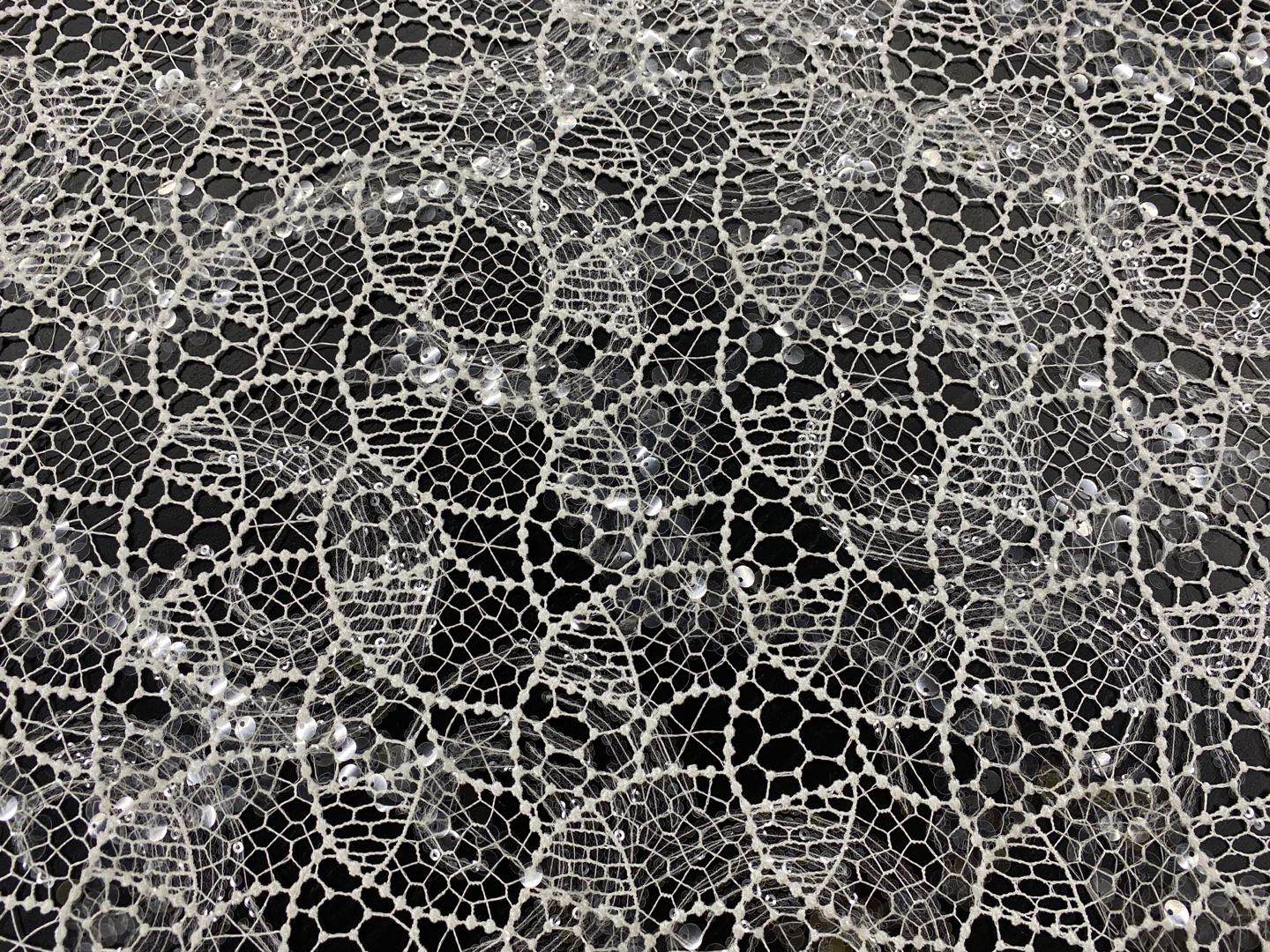 Modern Chemical Lace Embroidery Fabric