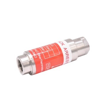 316 Stainless Steel Straight Internal Thread Flame Arrester for Laboratory Gas Applications
