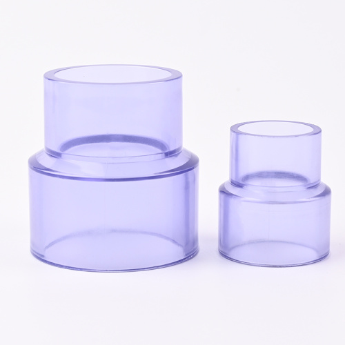 Pengurangan PVC Jelas DIN PN16