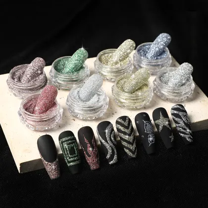 Popular Nail Art Mirror Pigment Powder