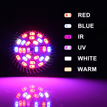 E27Waterproof Plants Led Grow Light Bulb Indoor
