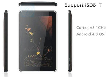 4gb, 8gb, 16gb 7" Lcd Multimedia Tablet Pc Cmmb / Dvb-t Isdb-t Digital Tv