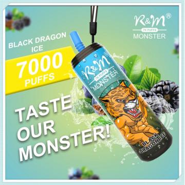 R &amp; M Monster Borong Authentic 7000 Puffs