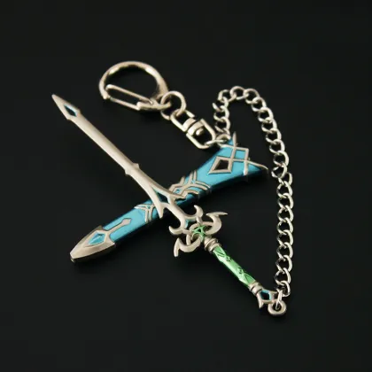Anime Samurai Swords Keychain for Boys - Weapon Soul Chasing Stick Toy
