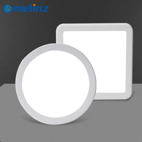MELINZ Cheap Round Square Narrow Edges Panel Lamp Recessed Aluminum LED Light 6W/8W/15W/20W