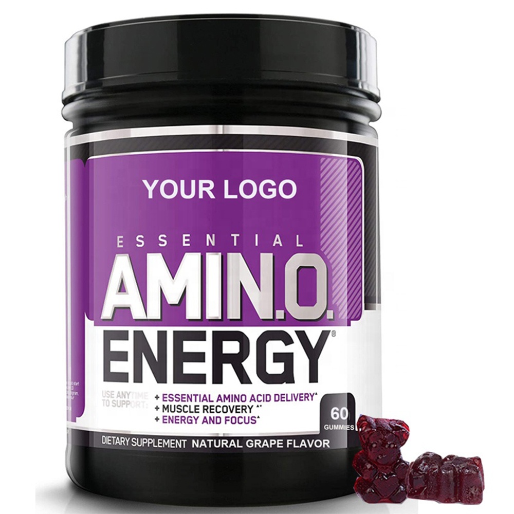 OEM/ODM Pre Workout Amino Acids Energy Gummies