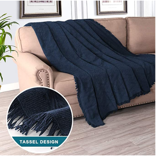 Geometric Weaving Cotton Sofa Towel