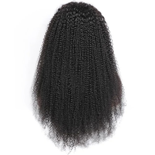 Afro Kinky Hair Wigs Human Hair Lace Front Brazilian Virgin Hair Vendor Very Full Mongolian Afro Kinky Curly Wig for Black Women