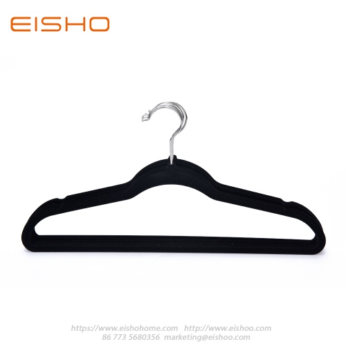 EISHO Home Collection Premium Samtaufhänger für Kleidung