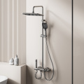 Hot Cold Tap Digital Temperature Bathroom Shower Set