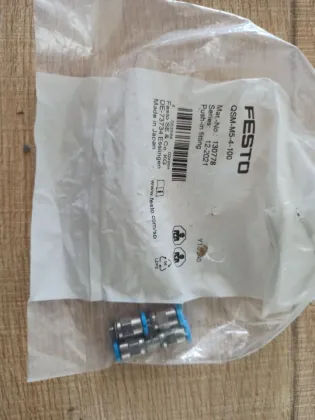 FESTO QSM Fittings - QSM-M7-4-I, QSM-M5-4-I, QSMT-M5-6, QSML-M5-4