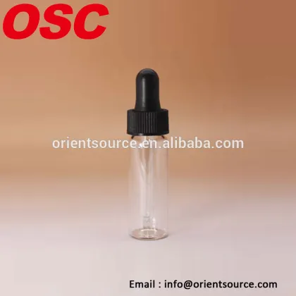 Neil polish highly praised glass dropper vial for beauty with printing