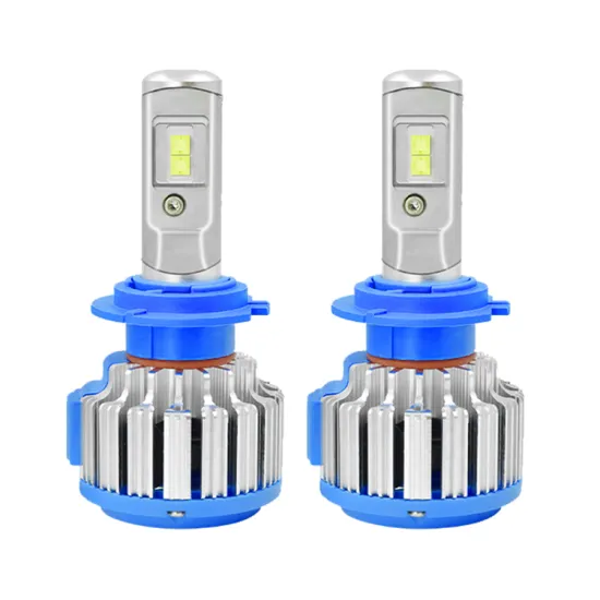 Hot Selling T1 Turbo LED Headlight Bulbs H4 H7 H11 HB3 HB4 CANBUS 6000K Car LED Faros