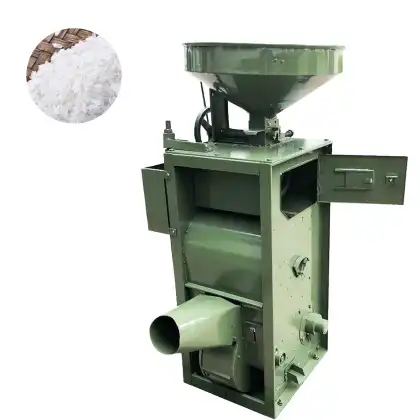 10 Inch Rubber Roller 2 Ton Rice Mill Machine SB-50 Rice Peeling Machine