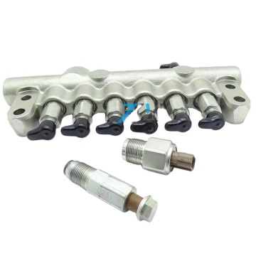 Diesel Common Rail High Pressure Fuel Rail Pipe Assembly for Isuzu 6HK1 TC Engine