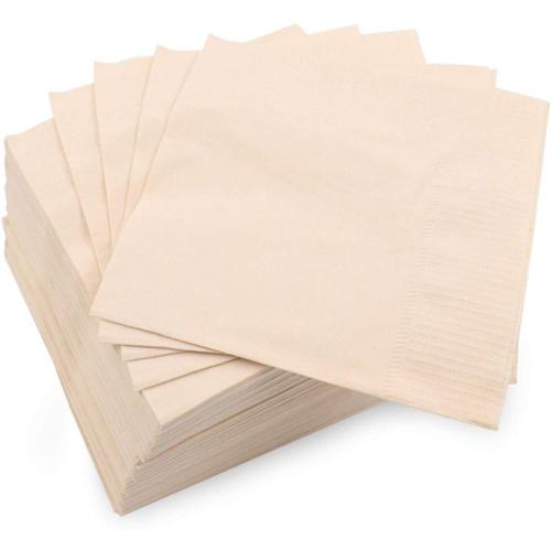 1ply bamboo cocktail napkin