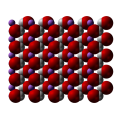 Lithiumhydroxid, das in Raumfahrzeugen verwendet wird