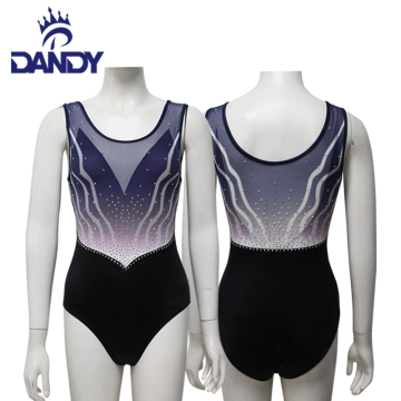 Girls sublimation short sleeve leotards