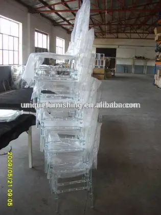 Wholesale Clear Resin Tiffany Wedding Chairs