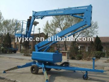 arm-folding aerial lifters