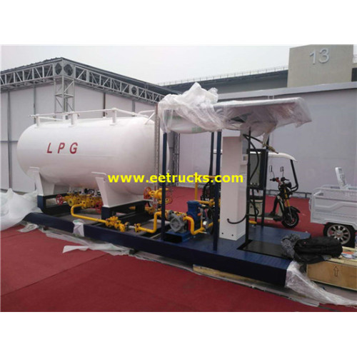 10cbm 5ton Skid Nhà máy LPG