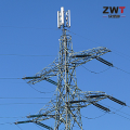 Projeto robusto de torre de aço angular para sistemas de energia