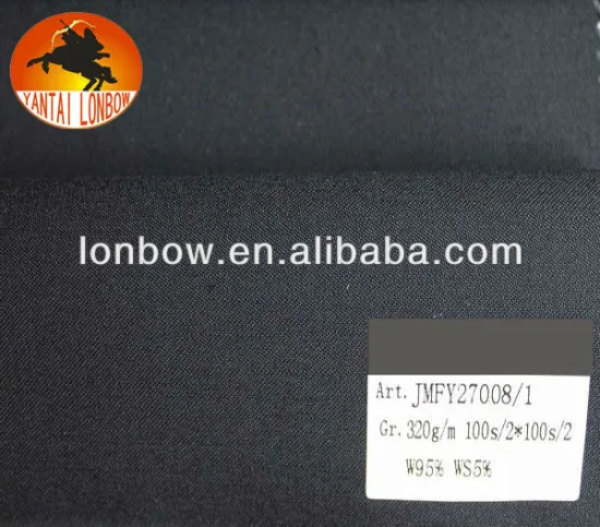 regular stock high quality worsted wool cashmere fabric