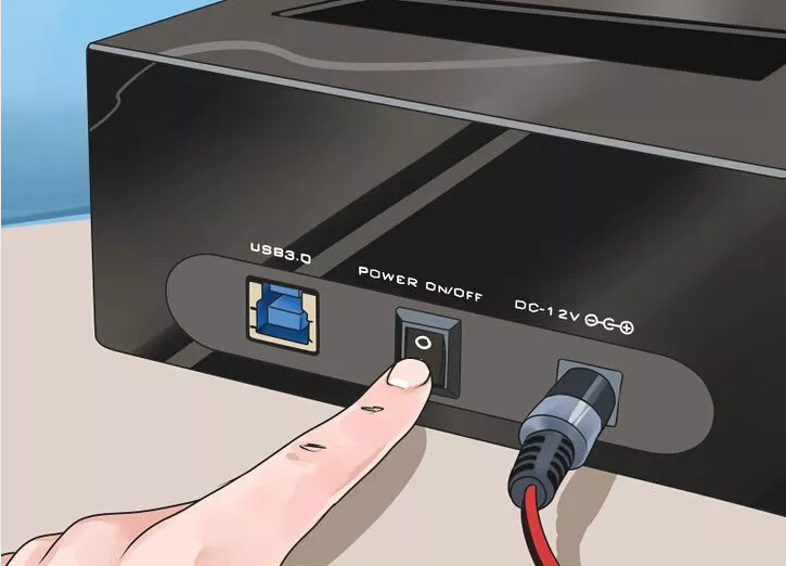 trun on the docking station trun on the docking station