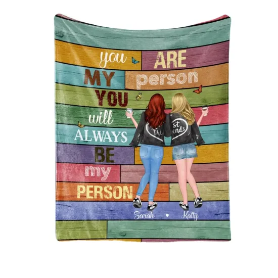 Amazon hot sell digital printing Custom Blanket Personalized to My Daughter Text Name Soft Fleece Throw Blanket for Gifts