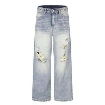 loose ripped jeans men