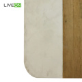 Cortar a placa de corte de madeira de mármore