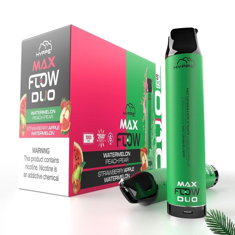 Hyppe max flow 2000puffs eldobható vape készlet