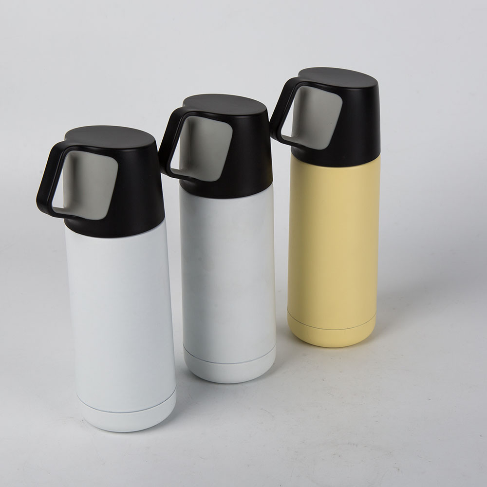 Geschenk Thermos geïsoleerd bekerhouder met deksel