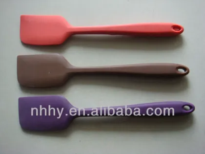 28cm large size silicone spatula,Integrated silicone spatula