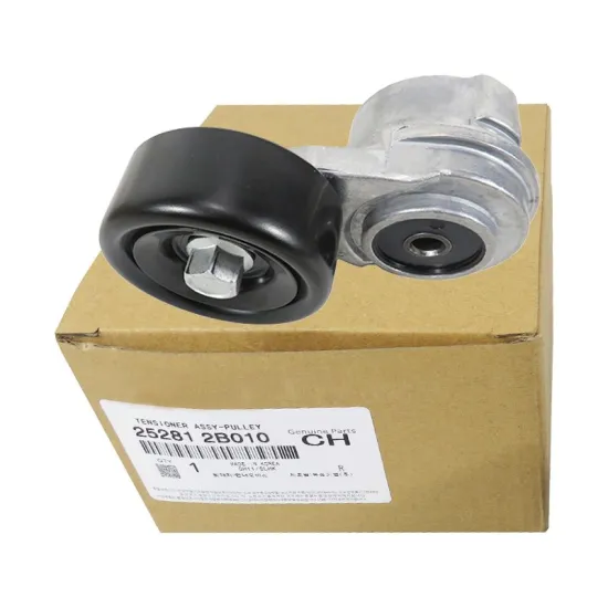 High Performance Timing Belt Tensioner Replacement: OEM Part Number 25281-2B010, 25281 2B010, and Tensioner Pulley