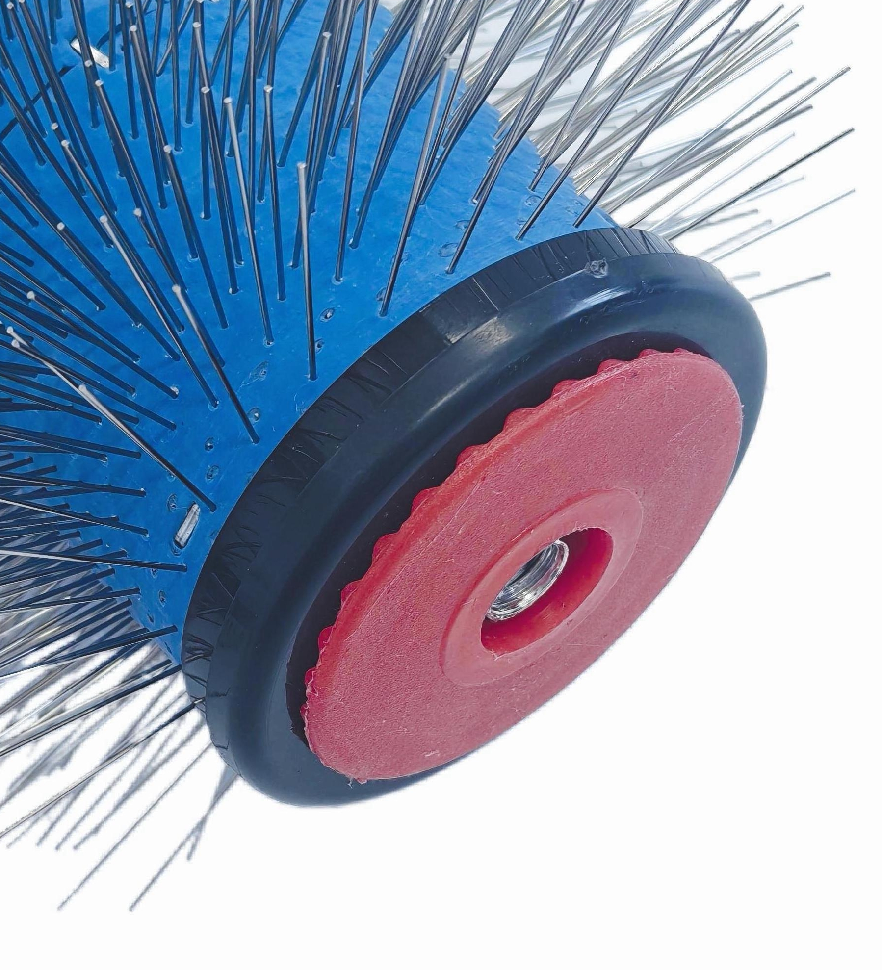 P2 26mmScrew-through Aluminum Handle Stainless Steel Needle Deaeration Roller