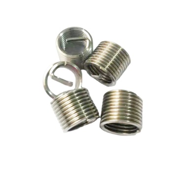 304 Stainless Steel Automotive Insert for Fasteners Thread Insert for Machinery Natural Surface Carton Packing