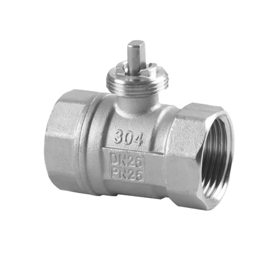 1 Inch and 1.2 Inch Stainless Steel Electric Ball Valve with NPT Threaded Connection: Large Diameter Electric Ball Valve