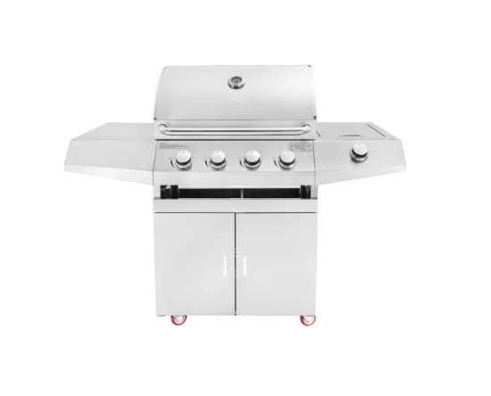Gas Grill With Tray