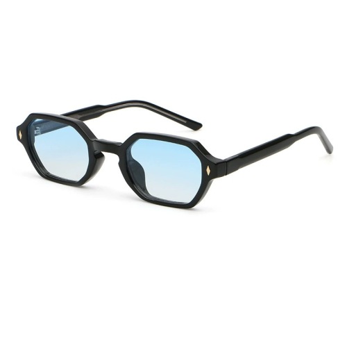 Private Label Geometric Sunglasses with CP Temples
