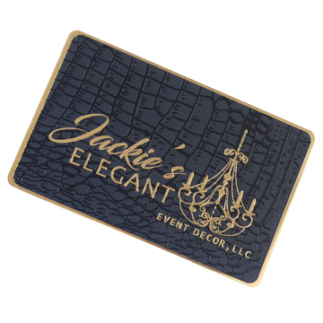 Custom Luxury Metal Business Cards with NFC - Personalized Metal Credit Card Blanks